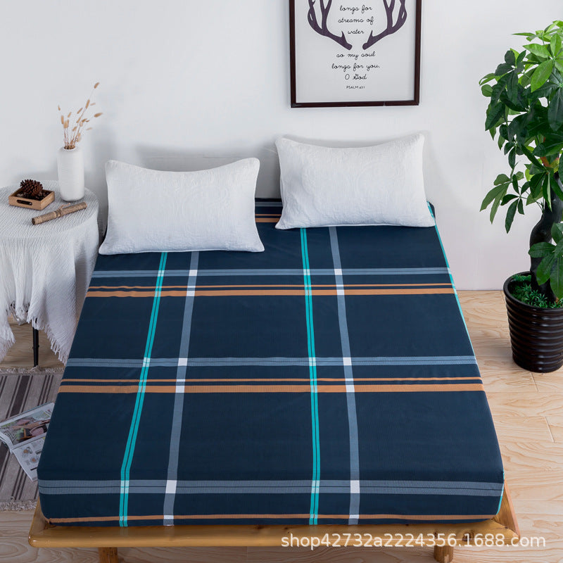 KTX-499539 Nordic Mattress Protection Cover - Quilted Polyester Fiber Fabric