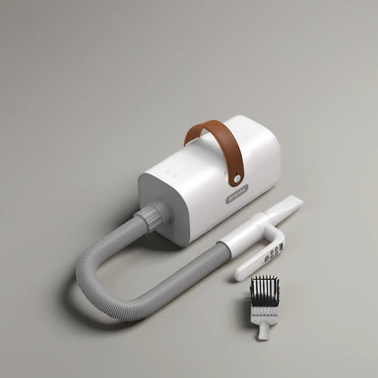 KTX-500627 Portable Pet Grooming Vacuum Cleaner and Low Noise Hair Dryer for Dogs and Cats