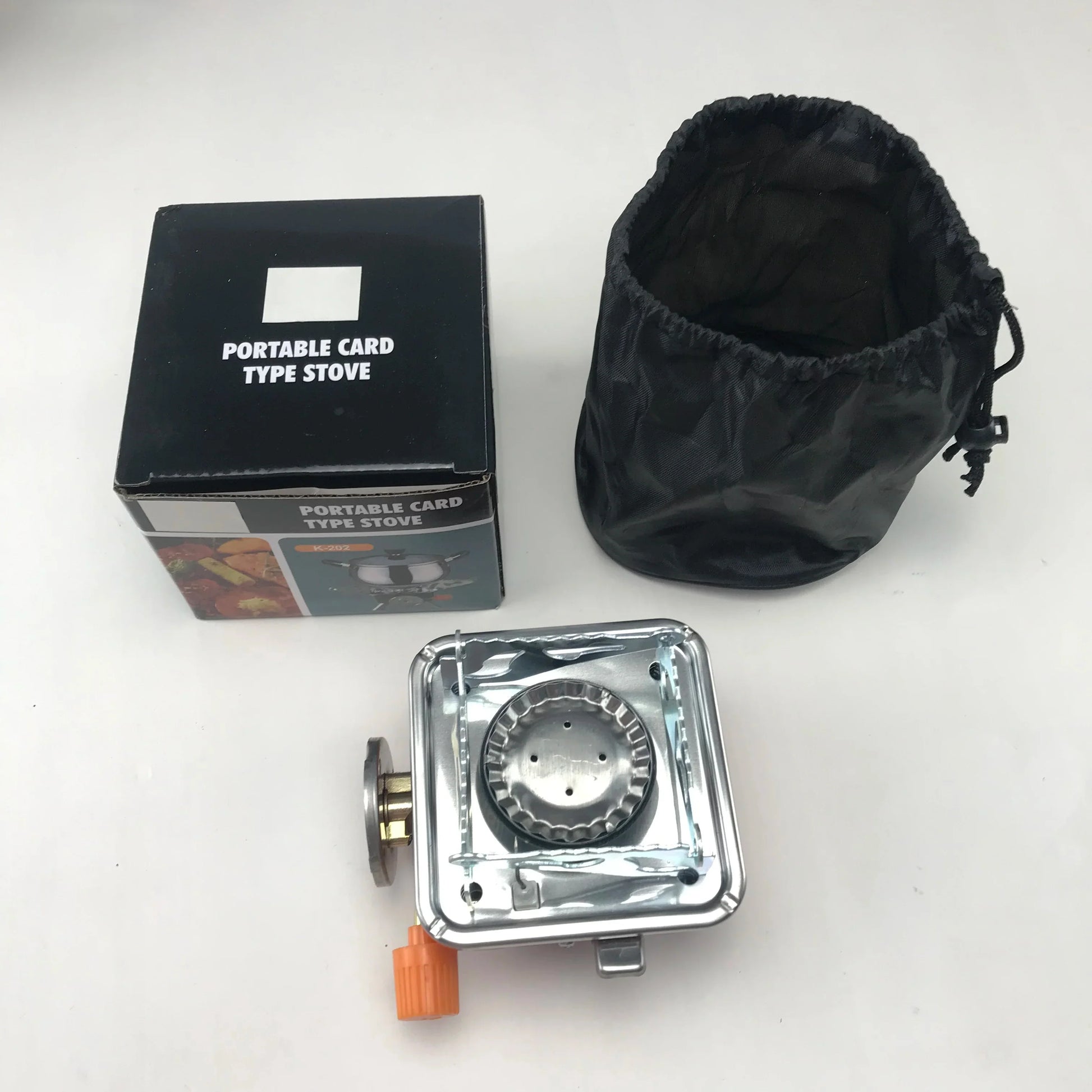 KTX-500883 Portable Folding Mini One Burner Gas Stove for Travel, Camping and Picnics