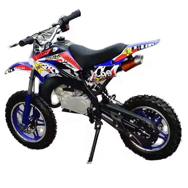 KTX-500947 49cc Kids Minibike - 2-Stroke Gas Motorcycle for Children, 40km/h, 8-10 inch Wheels