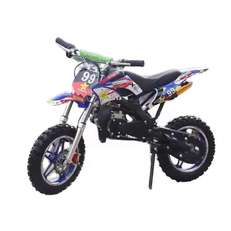 KTX-500947 49cc Kids Minibike - 2-Stroke Gas Motorcycle for Children, 40km/h, 8-10 inch Wheels