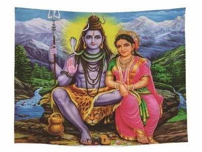 KTX-501075 Creator Life Partner Wall Tapestry - 100% Polyester, Printed Design, Machine Washable