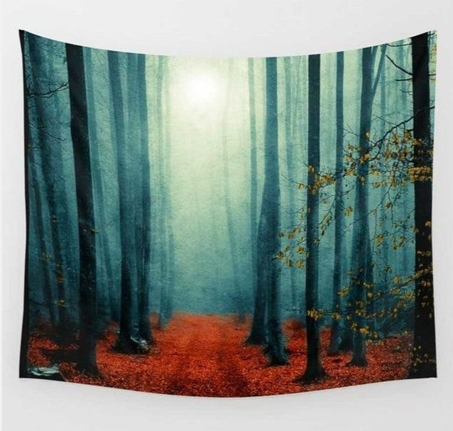 KTX-501075 Psychedelic Peach Skin Tapestry - 130x150 cm for Unique Home Decor
