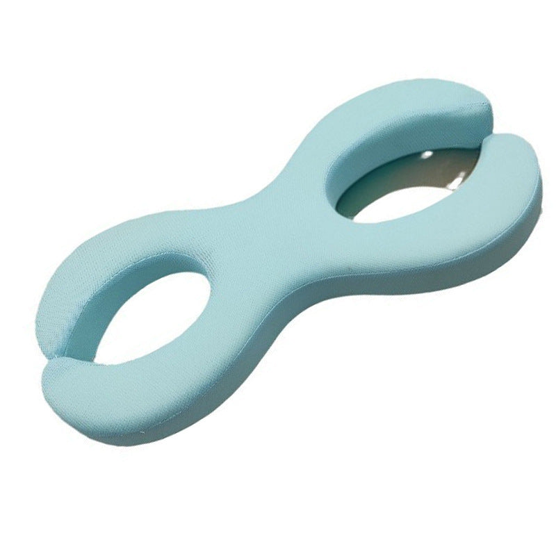 KTX-501203 Cylindrical Memory Foam Cervical Pillow - Cold Blue Variants with 6cm and 9cm Options