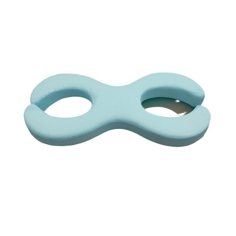 KTX-501203 Cylindrical Memory Foam Cervical Pillow - Cold Blue Variants with 6cm and 9cm Options