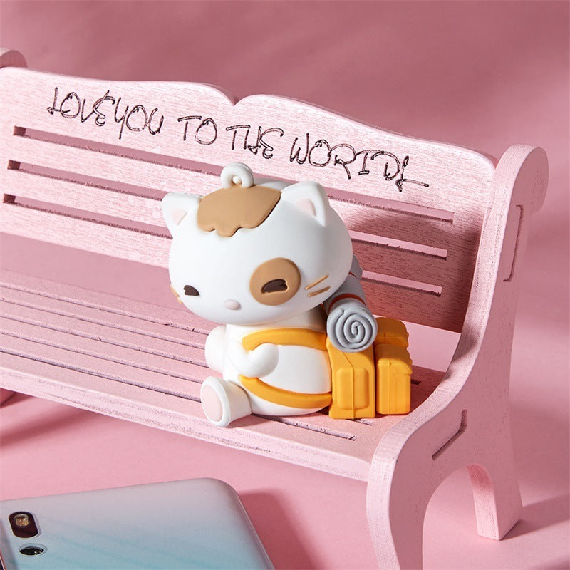 KTX-501587 Adjustable Retractable Desk Smartphone Stand - Creative Silicone Lazy Bracket for Easy Viewing