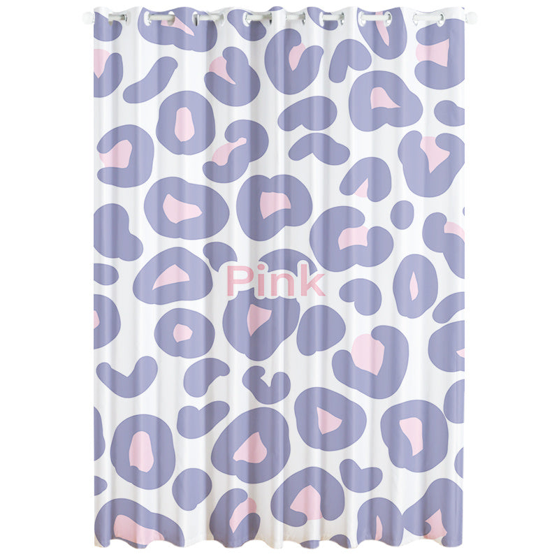 KTX-502227 Windproof and Warm Shading Curtains for Living Room and Bedroom - Modern Stripe, Heart, and Geometric Patterns