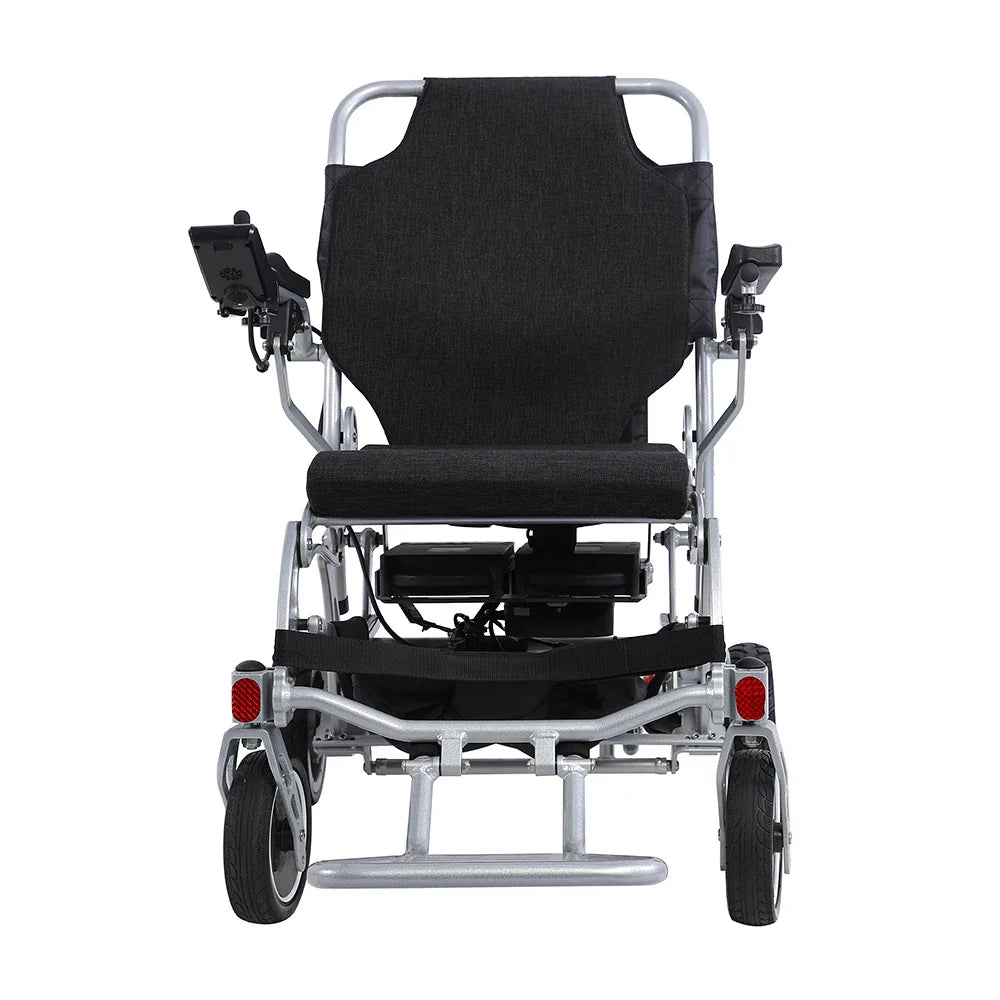 KTX-502547 Lightweight Portable Electric Wheelchair with Aluminium Alloy Frame, Removable Battery, 20km Range, CE Certified