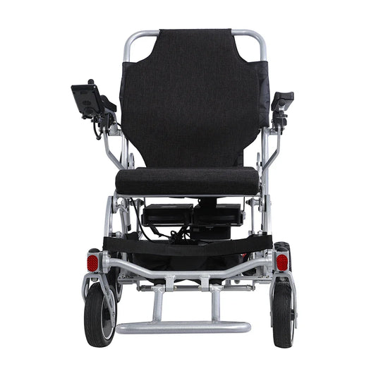 KTX-502547 Lightweight Portable Electric Wheelchair with Aluminium Alloy Frame, Removable Battery, 20km Range, CE Certified