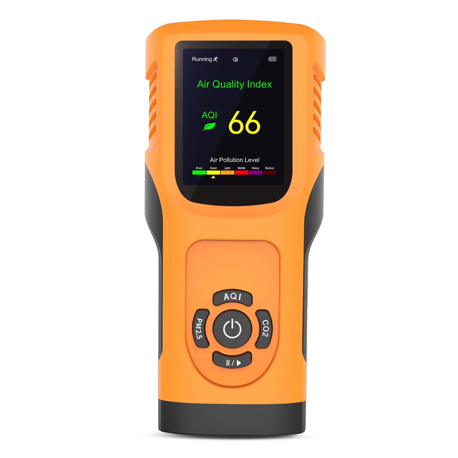 KTX-504019 Portable Multi-Function Air Quality Monitor for CO2, TVOC, PM2.5, and PM10 Detection