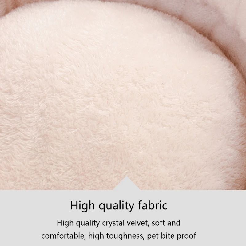 KTX-505107 Plush Winter Dog Bed Mat with Non-Skid Bottom for Comfort and Warmth