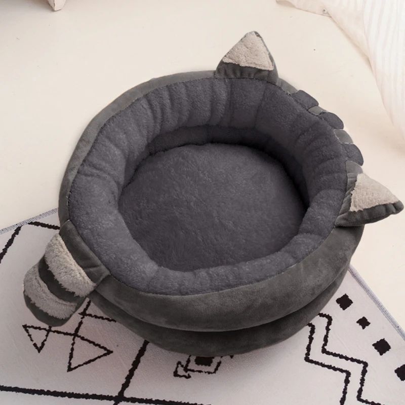 KTX-505107 Plush Winter Dog Bed Mat with Non-Skid Bottom for Comfort and Warmth