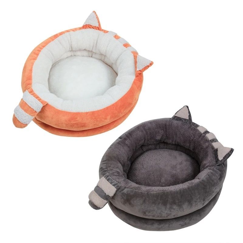 KTX-505107 Plush Winter Dog Bed Mat with Non-Skid Bottom for Comfort and Warmth