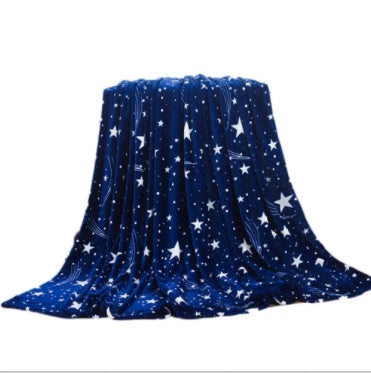 KTX-505299 Cozy Polyester Flannel Coral Carpet Blanket for Home Décor