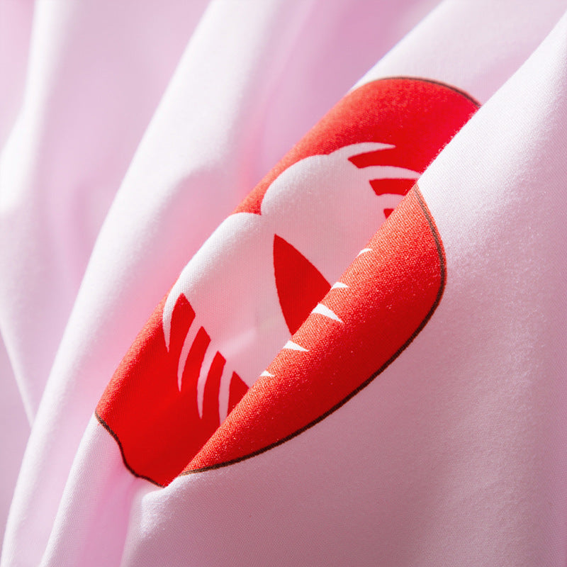 KTX-508435 Polyester Fiber Bed Linen and Quilt Cover Set - Multiple Sizes Available