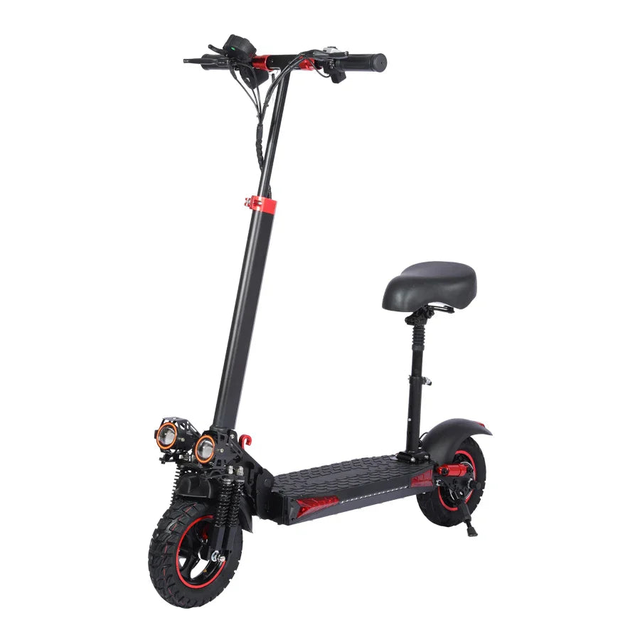 KTX-508627 800W Electric Scooter - Foldable, 60Km Long Range, 10-Inch Tires, Double Disc Brake