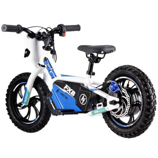 KTX-510995 Off-Road Electric Balance Bike for Kids - 12" Wheels, 2 Speed, Disc Brake, Aluminum Frame, 36V Lithium Battery
