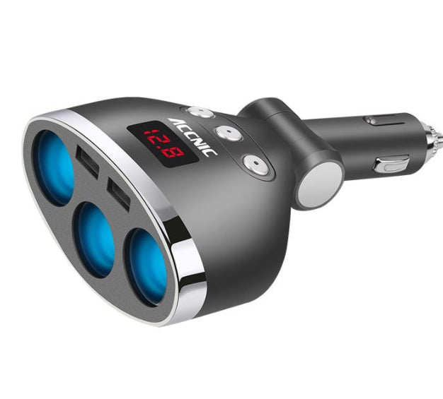 KTX-511635 Ailan 3-in-1 Dual USB Car Charger for Smartphones and Small Appliances