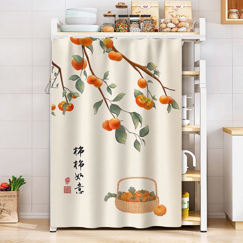 KTX-514579 Dustproof Cartoon Anime Storage Rack Shade Curtain for Wardrobe, Various Sizes Available