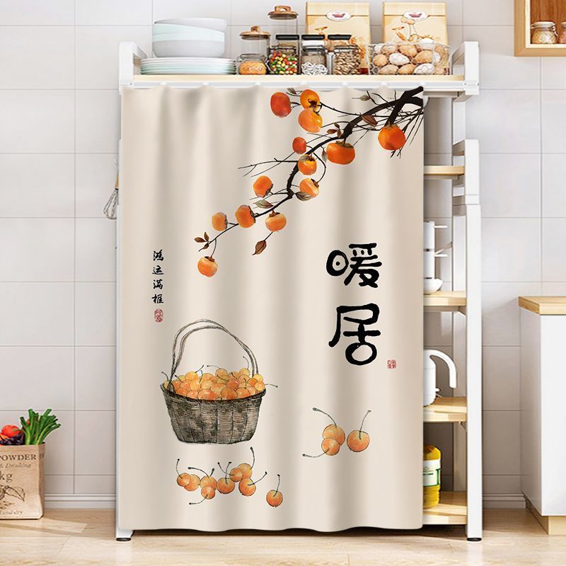 KTX-514579 Dustproof Cartoon Anime Storage Rack Shade Curtain for Wardrobe, Various Sizes Available