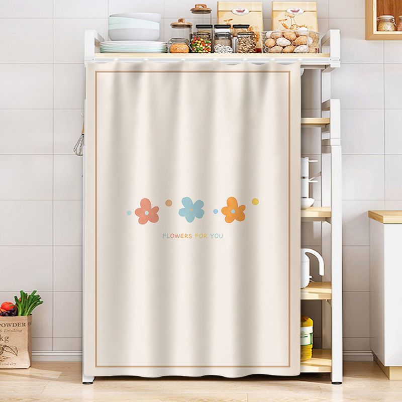 KTX-514579 Dustproof Cartoon Anime Storage Rack Shade Curtain for Wardrobe, Various Sizes Available