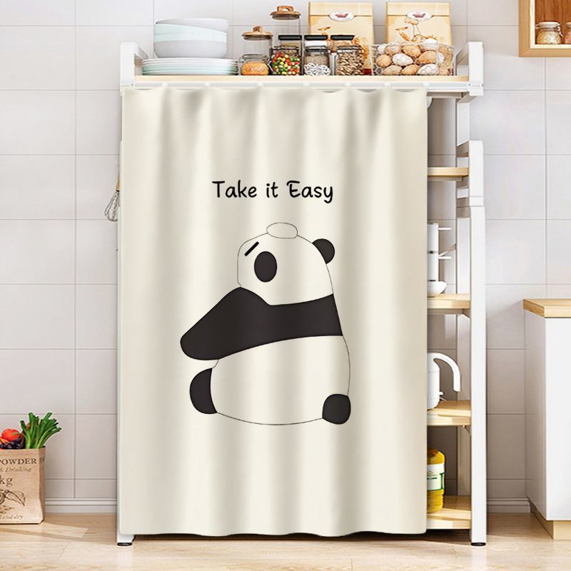 KTX-514579 Dustproof Cartoon Anime Storage Rack Shade Curtain for Wardrobe, Various Sizes Available