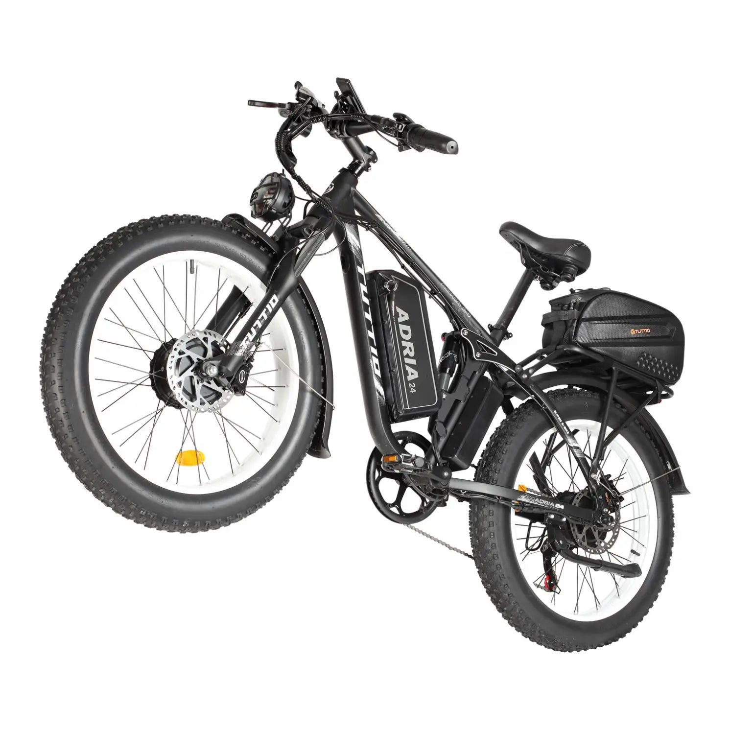 KTX-514579 Tuttio Adira 26 Dual Motor Electric Mountain Bike - 5000W, 52V Lithium Battery, 7-Speed, 26 Inch Wheels