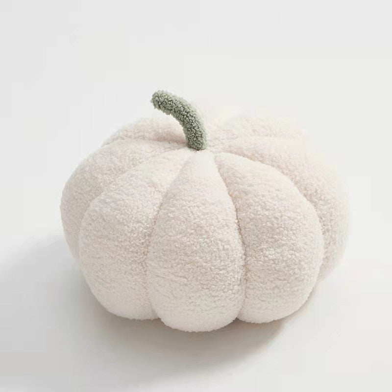 KTX-514835 Pumpkin Shaped Plush Pillow Cushion for Living Room and Bedroom Decor