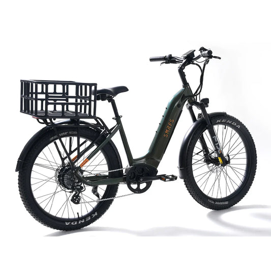 KTX-515731 750W Electric City Bicycle, 48V E-Bike with 7-Speed Gears, Aluminum Alloy Frame, 26" Wheels