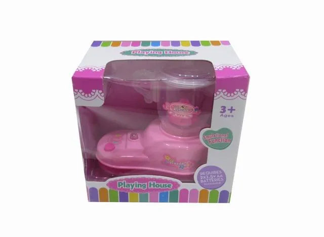 KTX-515859 Mini Kitchen Set with Electric Washing Machine and Sweeper for Children