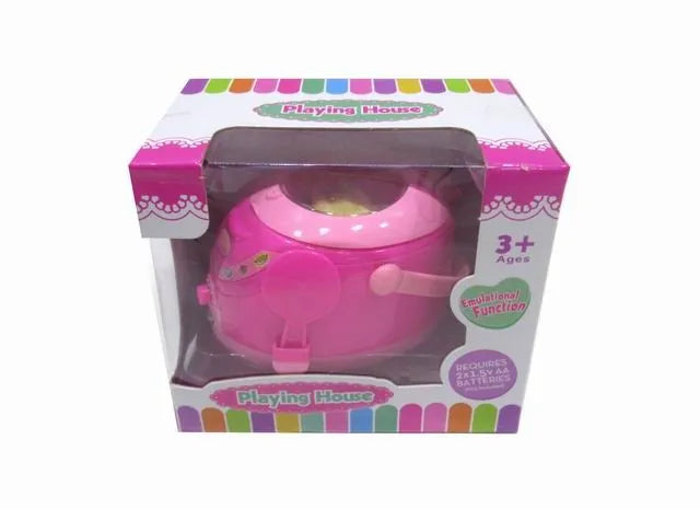 KTX-515859 Mini Kitchen Set with Electric Washing Machine and Sweeper for Children