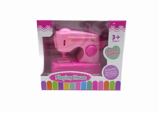 KTX-515859 Mini Kitchen Set with Electric Washing Machine and Sweeper for Children