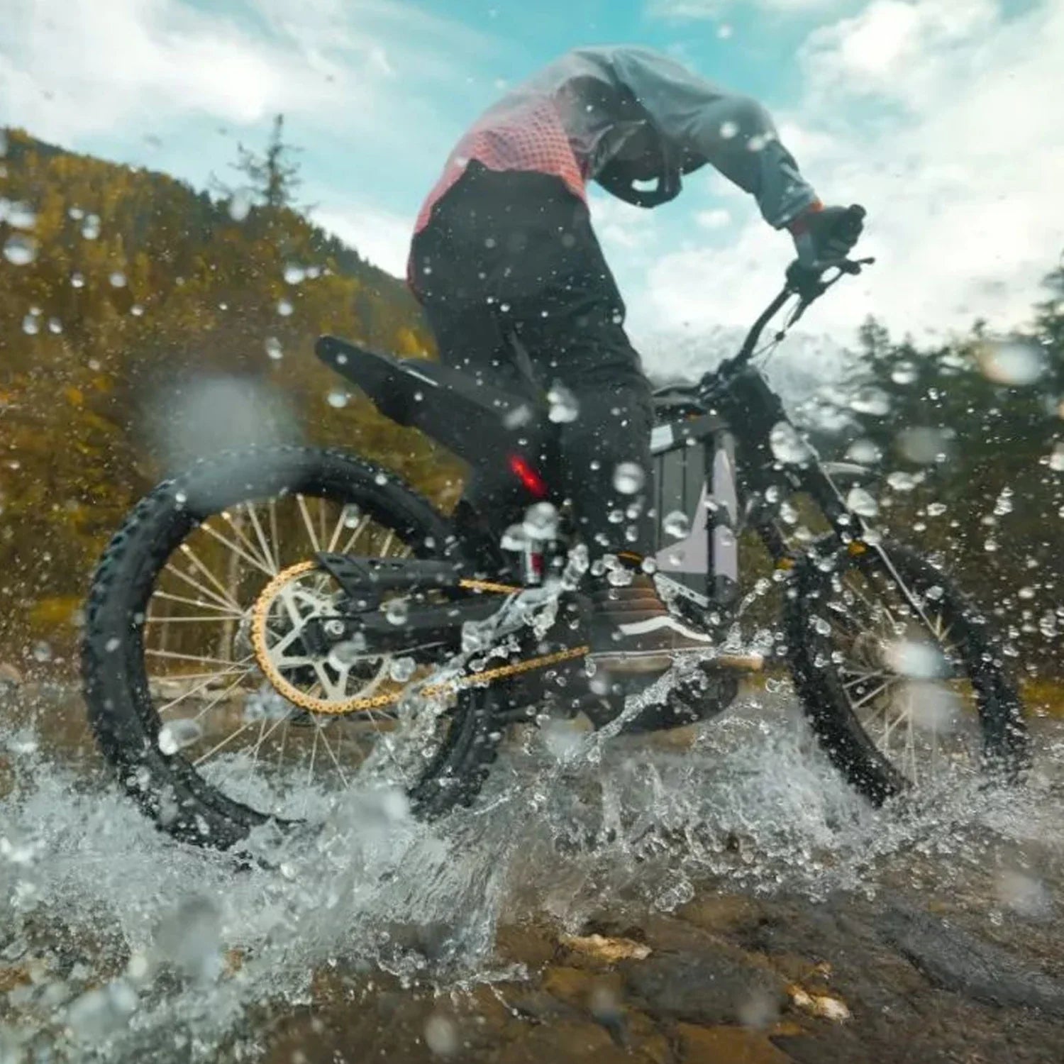 KTX-516115 72V 8000W Electric Mid-Drive Dirt Bike with 35AH Battery and Hydraulic Disc Brakes for Off-Road Adventures