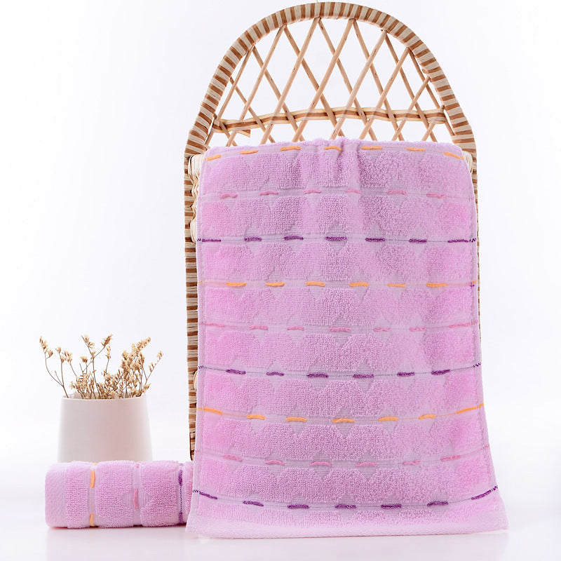 KTX-516755 Bamboo Fiber Strawberry Towel - Lightweight, Absorbent & Soft with Various Color Options
