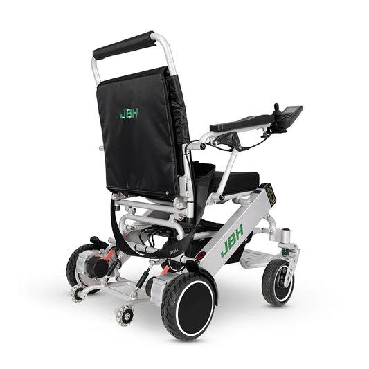 KTX-518355 Lightweight Automatic Folding Electric Wheelchair with Aluminum Alloy Frame, 120 KG Capacity, 6 KM/H Speed