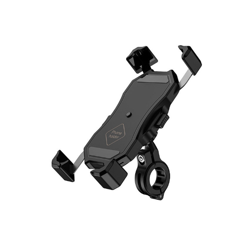 KTX-518547 Motorcycle Aluminum Alloy Mobile Phone Navigation Bracket with Wireless Charging Capability for Devices 3.5-6.5 Inches