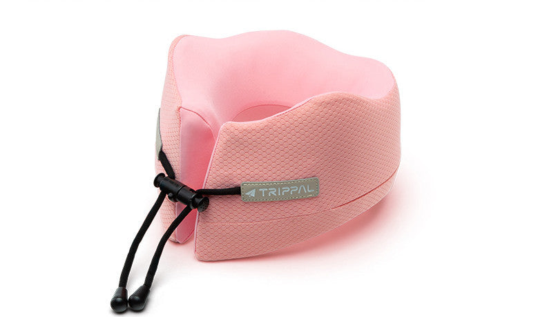 KTX-520467 Memory Foam U-Shaped Neck Pillow for Office, Travel, and Relaxation - Adjustable Size Options Available