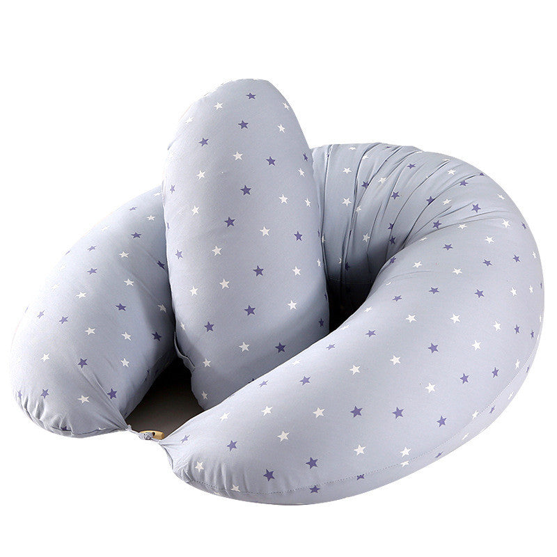 KTX-521619 Crescent Shaped Multifunctional Nursing Pillow for Support and Comfort