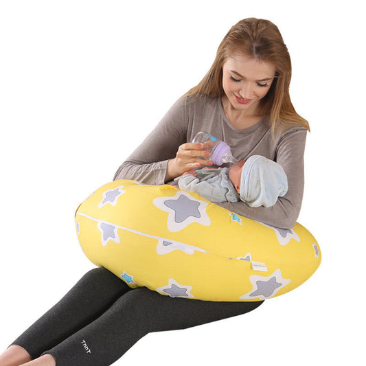 KTX-521619 Crescent Shaped Multifunctional Nursing Pillow for Support and Comfort