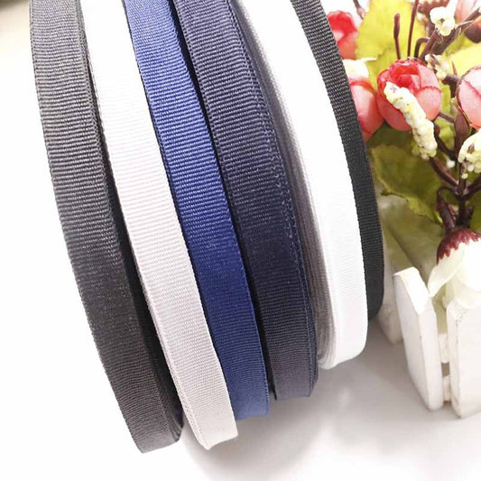 KTX-521619 Polyester 1cm Plain Weave Webbing for Fashion and Accessories