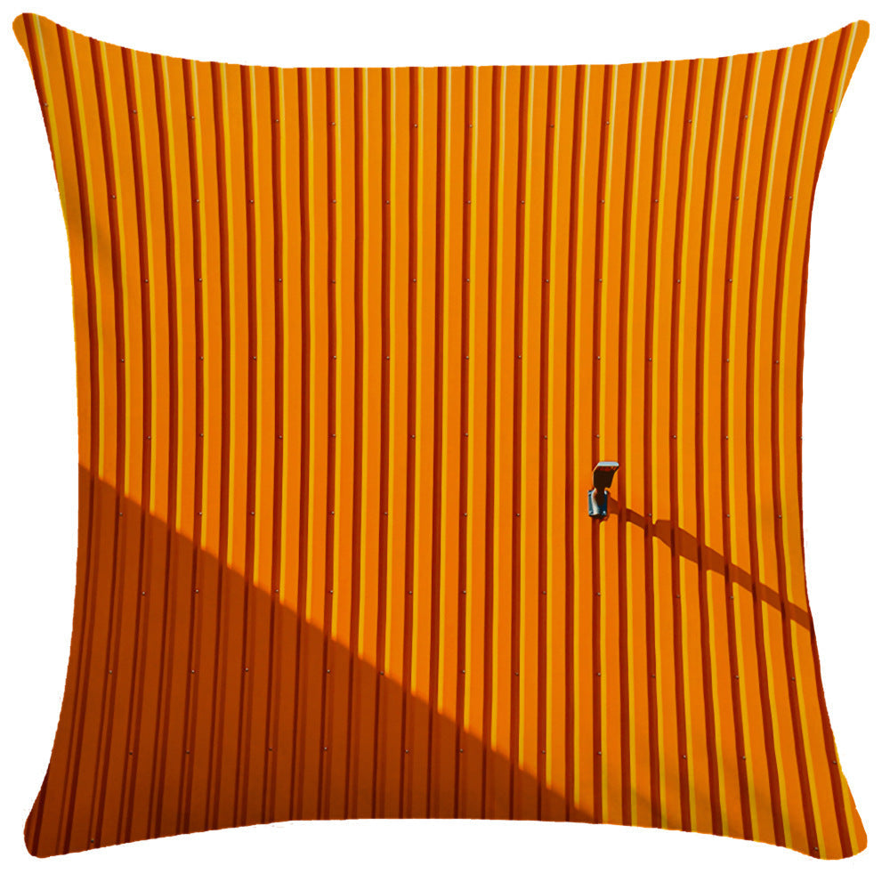 KTX-522323 Morandi Abstract Plush Pillowcase for Living Room, Bedroom, and More