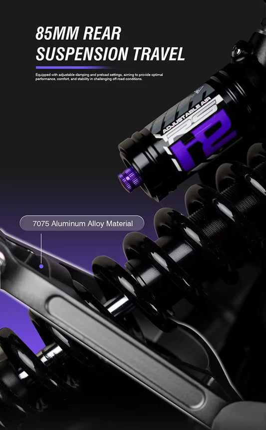 KTX-525779 2025 Electric Dirt Bike 72V 10kW Mid-Drive Full Suspension Max Speed 85KM/H 120KM Range Off-Road Motorcycle