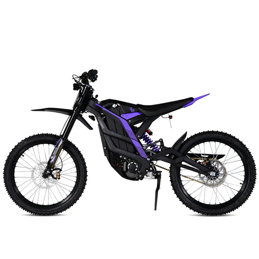 KTX-525779 2025 Electric Dirt Bike 72V 10kW Mid-Drive Full Suspension Max Speed 85KM/H 120KM Range Off-Road Motorcycle