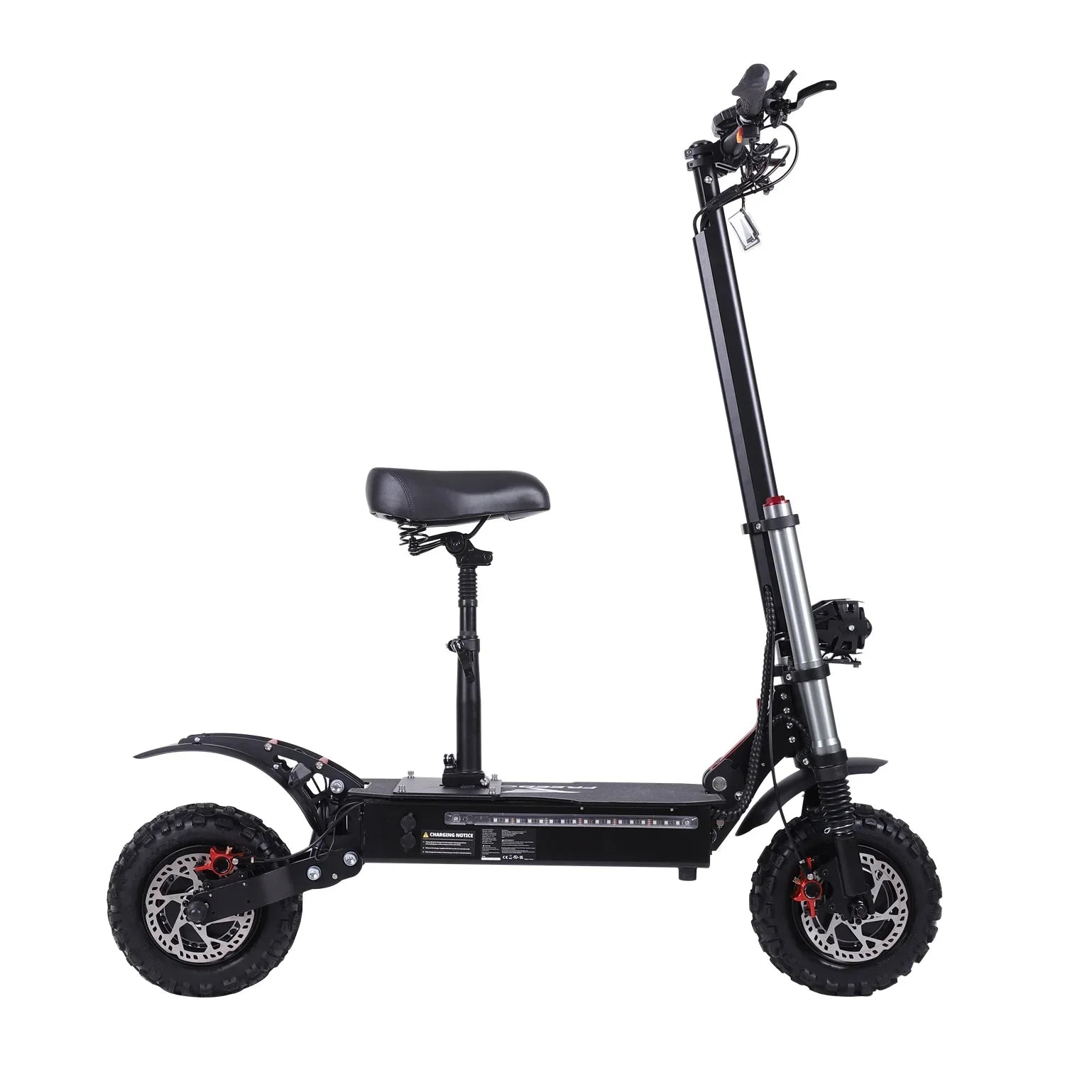 KTX-526739 60V 38AH Electric Scooter with Seat, 6000W Motor, 100-120KM Range, Foldable & Waterproof, Dual Suspension