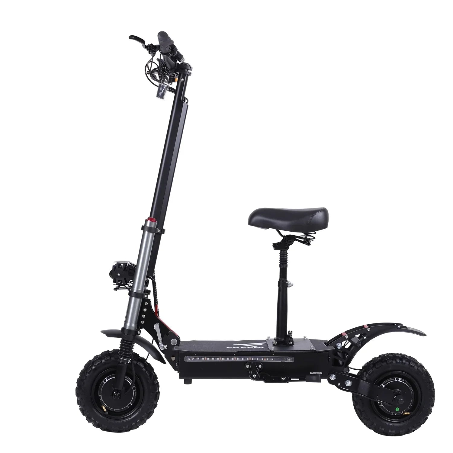 KTX-526739 60V 38AH Electric Scooter with Seat, 6000W Motor, 100-120KM Range, Foldable & Waterproof, Dual Suspension