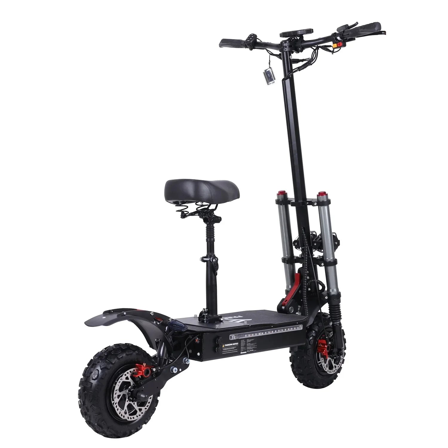 KTX-526739 60V 38AH Electric Scooter with Seat, 6000W Motor, 100-120KM Range, Foldable & Waterproof, Dual Suspension