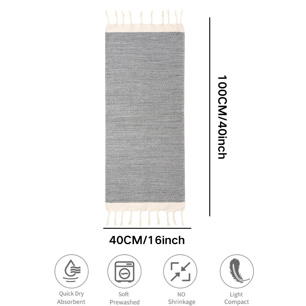 KTX-526803 Quick-Drying Cotton Soft Towel Set – Absorbent, Thickened, Available in Multiple Colors