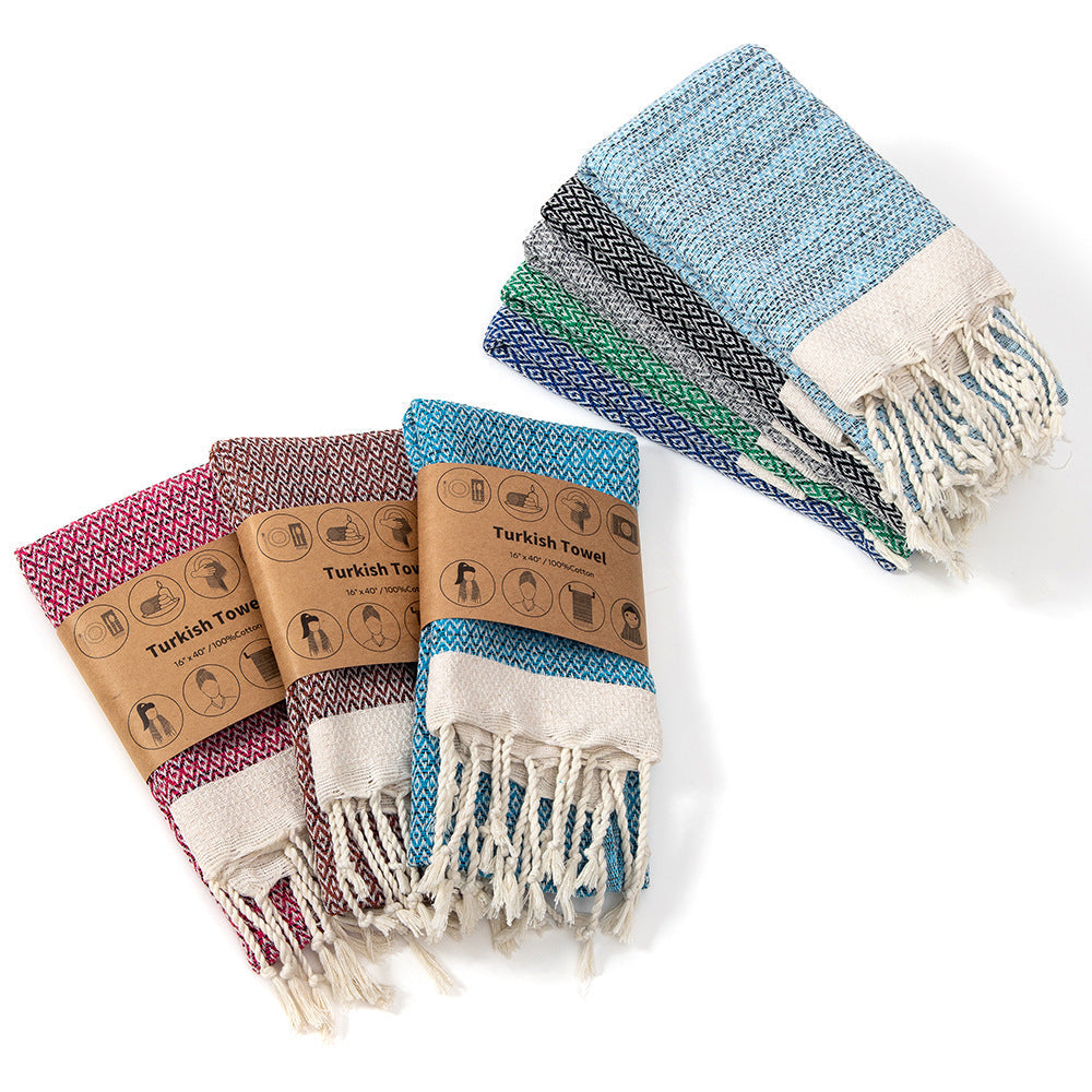 KTX-526803 Quick-Drying Cotton Soft Towel Set – Absorbent, Thickened, Available in Multiple Colors