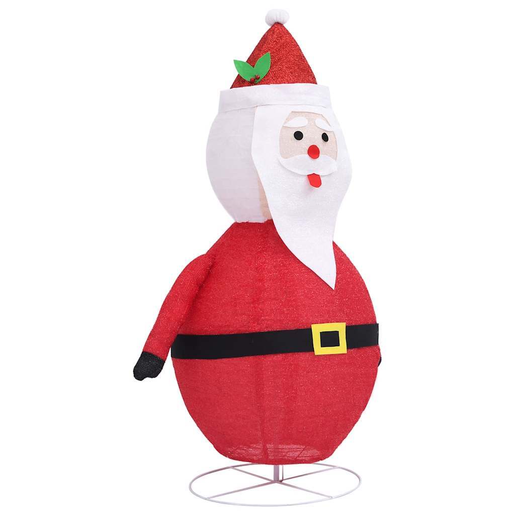 KTX-528339 LED Santa Claus Christmas Decoration - 120 cm with 8 Lighting Effects and Steel Base