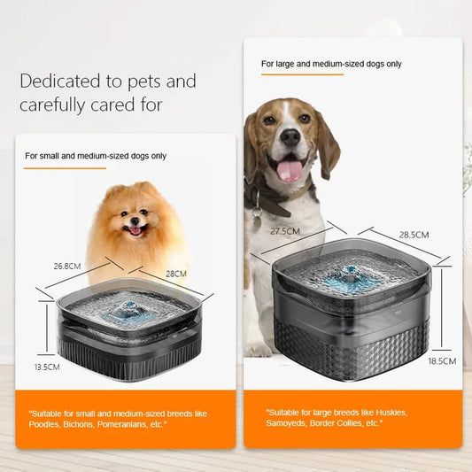 KTX-529299 9L Automatic Pet Water Fountain for Cats and Dogs - Ultra Quiet Circulation Dispenser